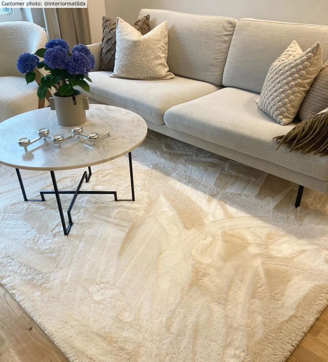 Ryamattor - Aranga Super Soft Fur (beige)