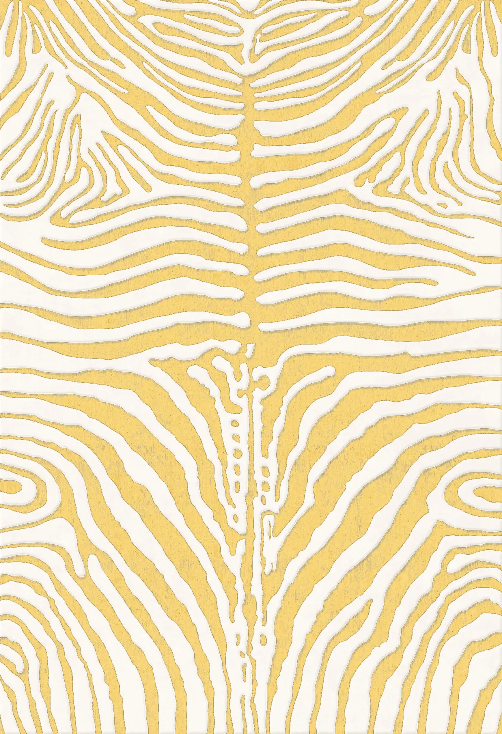 Wiltonmatta - Zebra (gul)